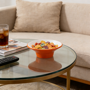 Bols de service incassables de 12 pouces, lavables au lave-vaisselle, en mélamine, grands bols à salade, bols de service pour fruits, pop-corn, chips - Product Image 4