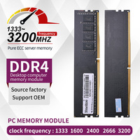 Memorias RAM DDR4 8GB 3200MHZ With Heat Sink PC4 2666MHZ UDIMM DDR4 RAMs 8GB for Desktop Computer Ymeiton PC4 RAM DDR4 8GB OEM