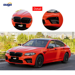 GUGO 2011-2017 pour BMW 5 SERIES Bodykit Mise à niveau vers 2021-2023 M5 MODÈLE Nouveau pare-chocs avant et arrière et garde-boue en plastique PP - Product Image 4
