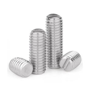 Vis de réglage à fente ISO avec pointe plate pour la fixation de composants de microscope électronique et le positionnement d'équipement optoélectronique de précision - Product Image 6