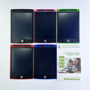 Tableta de escritura LCD de 8,5 pulgadas, venta directa de fábrica, llave de bloqueo, tablero de dibujo <span class=keywords><strong>para</strong></span> niños, <span class=keywords><strong>pizarra</strong></span> pequeña de energía ligera, regalo 9002C - Product Image 5