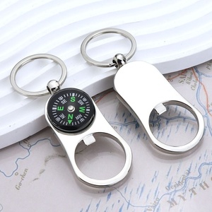 Llavero con Brújula Creativa de Aleación de Zinc Modelo X-410, Abrebotellas, Hebilla para Cinturón, Colgante para Llaves de Coche, Pequeño Regalo Personalizado - Product Image 3