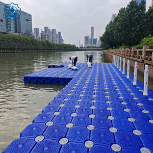 Plateforme flottante modulaire en PEHD moulé par soufflage pour passerelles, pontons, quais, jet-skis, quais flottants, marinas et équipements marins - Product Image 5