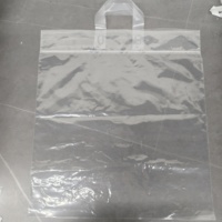 Sacs en plastique à poignée découpée et fermeture éclair pour emballage promotionnel de bijoux personnalisés, cadeaux et activités de vente au détail