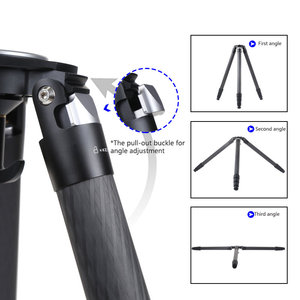 Bol à bille universel 75mm 2m <span class=keywords><strong>Macro</strong></span> 4 Sections Caméras Trépied Professionnel <span class=keywords><strong>pour</strong></span> la photographie en plein air - Product Image 6