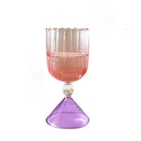 Creative Gradient Luxus Kristallglas Coupé Cocktail gläser Hochwertige Party zubehör für Ambiente für Champagner Wein kelch