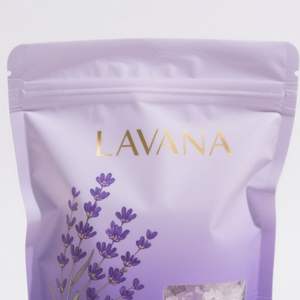 Bolsas personalizadas impresas con frente transparente para envasar mariscos, bolsas para sal rosa, sobres para sal. - Product Image 6