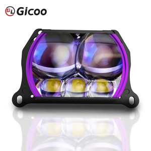 Super Bright 220w 50000lm LED Headlight <b>Projector</b> Lens Blue Car Bi LED <b>Laser</b> <b>Projector</b> Lens 3.0 Inch With Five <b>Laser</b> - Product Image 2