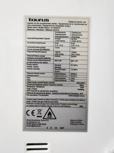 ضاغط عاكس 18000BTU من نوع التبريد المنقسم من taurusa W v ، ضاغط عاكس أبيض مثبت على الحائط R32 - Product Image 4