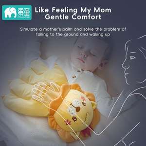 Huiqing électrique bébé apaisant paume main automatique tapotant sommeil compagnon batteur aide au sommeil oreiller sucette jouets - Product Image 2