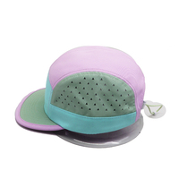 Personalizar California Coffee Hat Camper Lifestyle Laser Cut Panel lateral Cierre elástico Back Sport Caps