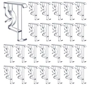Clipes para persianas de madeira plástica transparente acessórios partes de componentes