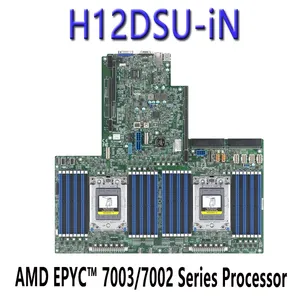 H12DSU-iN sunucu anakartları için % <span class=keywords><strong>DDR4</strong></span>-3200MHz test edildi ve AMD EPYC 7003/7002 serisi işlemcilerle kullanım için onaylandı - Product Image 2