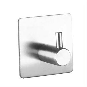 Ganchos Autoadhesivos de Acero Inoxidable 304 para Pared, Resistentes al Agua - Product Image 1