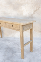Meubles de maison rustiques antiques chinois décoration classique bureau orme récupéré Table Console de salon en bois massif