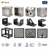 Service de fabrication sur mesure de tôles d'acier de précision OEM, découpe laser, pliage, soudage, fabricant OEM