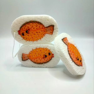 Bọt rửa chén tự phân hủy sinh học với miếng chà rửa, bọt <span class=keywords><strong>cellulose</strong></span> thân thiện với môi trường để làm sạch hiệu quả - Product Image 1