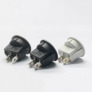 Tùy chỉnh Mini vòng đơn cực Rocker chuyển 250V Rocker on-off cho đèn đọc sách điện tản nhiệt - Product Image 2