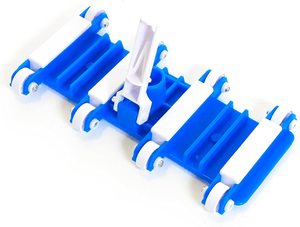 Brosse latérale de tête d'aspirateur de <span class=keywords><strong>piscine</strong></span> pour <span class=keywords><strong>piscine</strong></span> enterrée, tête d'aspirateur Flexible avec brosses pivotantes et latérales - Product Image 2