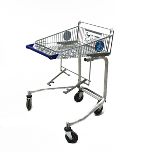 Người tàn tật siêu thị an toàn thép mua sắm xe đẩy - Product Image 2