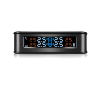 Capteur de pression externe interne sans fil à énergie solaire, affichage du moniteur TPMS récepteur TPMS intelligent