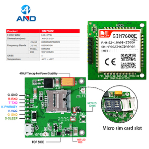 Module 4G LTE <span class=keywords><strong>SIM7600E</strong></span> <span class=keywords><strong>H1c</strong></span> Carte de développement Simcom Haute vitesse Cat4 LTE Sans fil - Product Image 2