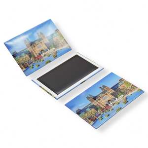 Imanes Personalizados de Metal para Refrigerador, Recuerdo Magnético para Regalos de Viaje - Product Image 4