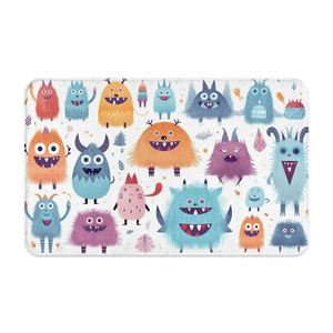 Alfombra de baño antideslizante de franela con imagen personalizada, alfombra 8:5 - Product Image 4