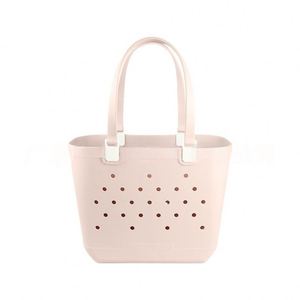 Hot Sale Large Capacity EVA Tote Bags Waterproof EVA Beach Bags Simple EVA Rubber <b>Storage</b> Basket for Outdoor Travel Swimming - Product Image 3