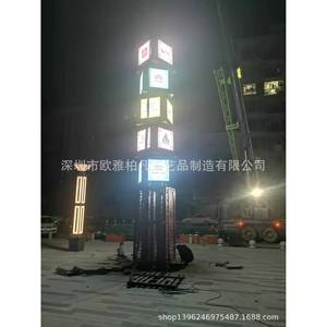 Plastic Square <b>Led</b> Illuminated <b>Sign</b> Multi Color Water Resistant For Festival Decoration - Product Image 3