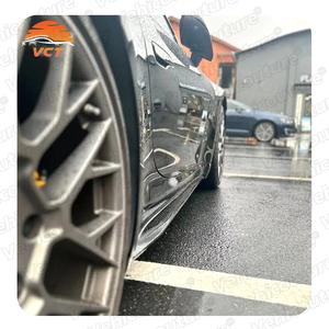สเกิร์ตข้างคาร์บอนไฟเบอร์ทรง VCT 992 GT3 สำหรับ <span class=keywords><strong>911</strong></span> <span class=keywords><strong>Carrera</strong></span> <span class=keywords><strong>2020</strong></span>+ สีดำ แบบติดตั้งด้วยกาวและสกรู ใช้ได้กับรถทั่วไป สำหรับการดัดแปลง/อัพเกรด - Product Image 5