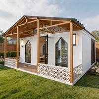 Maison préfabriquée modulaire pliable et extensible de Chine, Tiny Casa Prefabricada, maison portable