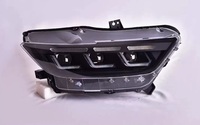 Kits carrosserie pour Ford Mustang 2015-2017, mise à jour 2024, capot avant en fibre de carbone pour Ford Mustang, capot moteur, phares