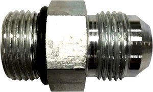 Conector recto de acero inoxidable de suministro directo de fábrica 1/2in OD 1/2in NPT Adaptador roscado de mamparo - Product Image 3