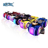 Batterie extérieure en fibre de verre électrique, moto pour enfants, lumière Led, parc d'attractions, courses folles, voiture pour enfants