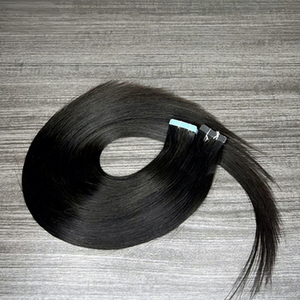 Extensiones de Cabello Natural de Alta Calidad, Cabello Humano de <span class=keywords><strong>18</strong></span>, 20, 22, 24 y 26 Pulgadas, 100% Virgen, Cutícula Alineada, Extensiones de Cabello Natural Ruso - Product Image 1