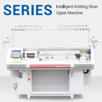 Nouvelle Arrivée Cixing SF3 Machine à Tricoter Plate Informatisée de 36 Pouces à Triple Système pour Tiges de Chaussures