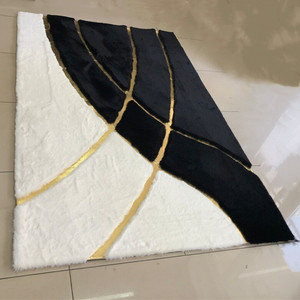 <span class=keywords><strong>Tappeto</strong></span> morbido in peluche <span class=keywords><strong>e</strong></span> Shaggy <span class=keywords><strong>tappeto</strong></span> ampio soffice <span class=keywords><strong>bianco</strong></span> <span class=keywords><strong>e</strong></span> oro <span class=keywords><strong>tappeto</strong></span> geometrico in peluche, <span class=keywords><strong>tappeto</strong></span> da soggiorno in ecopelle oro <span class=keywords><strong>bianco</strong></span> - Product Image 2