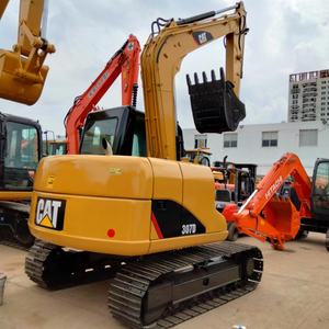 Excavatrice d'occasion haute performance 7 tonnes à bas prix, modèles 307C, 308D, 307D, 307E, 307E2, mini-excavatrice sur chenilles d'occasion Cat 307D. - Product Image 2