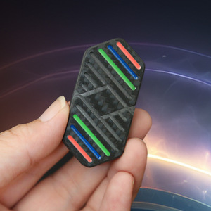 Spinner de Fibra de Carbono Luminoso, Juguete Antiestrés EDC para Niños y Adultos, Función de Alivio del Estrés, Unisex - Product Image 2