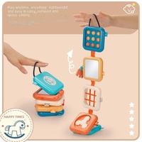 Jouet d'empilage pour enfants, gobelets d'empilage arc-en-ciel, blocs de construction en silicone pour nourrissons, jouet d'empilage éducatif