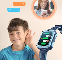 Montre connectée 4G pour enfants K39, écran 1,83 pouces, prise en charge de la carte SIM, suivi de localisation GPS, bouton SOS d'urgence et appel vidéo pour enfants