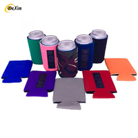 Cozies de bière en néoprène, aimant personnalisé, mince, 12 Oz, manchon de refroidissement