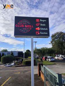 Pantalla LED Comercial para Exteriores de Doble Cara 1.92m*0.96m, Cartel Publicitario Impermeable para Centros Comerciales - Product Image 3