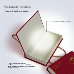 Caja de Regalo para Libros de Tapa Dura de Lujo Personalizada con Impresión de Logotipo y Diseño de Cartón Premium - Product Image 2