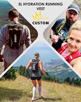 Randonnée Camping Hydratation Pack Sac À Dos 5L Marathon Race Running Vest Bag Pour Hommes Et Femmes
