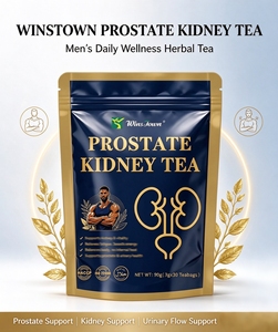 Té Wins Town para la Próstata y los Riñones, Apoyo Diario para el Bienestar Masculino, Cuidado de la Salud Natural, Té Herbal, 30 Bolsitas de Té, 90g - Product Image 1