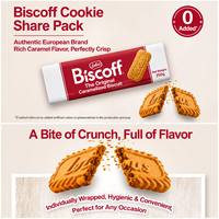 Lotus Biscoff Caramel Exotic Cookies en gros pour le thé de l'après-midi avec des collations 250g Prêt à consommer