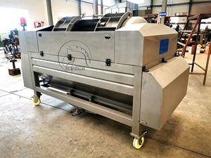 500L-5000L/시간 AISI 304 포도 및 와인 가공 기계 용 스테인레스 스틸 공압 프레스 - Product Image 2