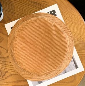 <b>Winter</b> Corduroy Bucket Warm Fisherman Soft Casual Panama Hat Lady Outdoor Versatile Fashion <b>Cap</b> <b>for</b> Women <b>Men</b> Gifts - Product Image 2
